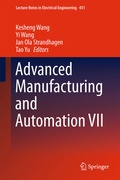 Cover: Advanced Manufacturing and Automation VII - Springer