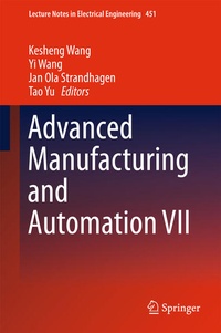 Enlarge image Cover: Advanced Manufacturing and Automation VII - Springer
