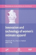 Cover: Innovation and technology of women's intimate apparel - CRC Press