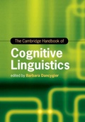 Cover: The Cambridge Handbook of Cognitive Linguistics - Cambridge University Press