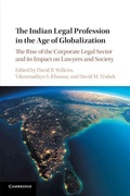 Cover: The Indian Legal Profession in the Age of Globalization - Cambridge University Press