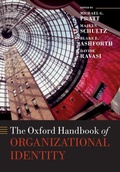 Cover: The Oxford Handbook of Organizational Identity - Oxford University Press