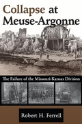 Cover: Collapse at Meuse-Argonne - University of Missouri Press