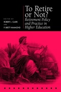 Cover: To Retire or not? - University of Pennsylvania Press