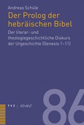 Cover: Prolog der hebr&auml;ischen Bibel - Theologischer Verlag Z&uuml;rich
