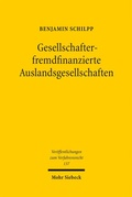Bild: Gesellschafterfremdfinanzierte Auslandsgesellschaften - Mohr Siebeck