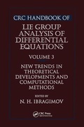 Cover: CRC Handbook of Lie Group Analysis of Differential Equations - CRC Press