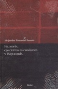 Bild: Filosof&iacute;a, conceptos psicol&oacute;gicos y psiquiatr&iacute;a - Herder Editorial