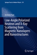 Cover: Low-Angle Polarized Neutron and X-Ray Scattering from Magnetic Nanolayers and Nanostructures - Springer