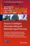 Cover: Advances in Intelligent Information Hiding and Multimedia Signal Processing - Springer