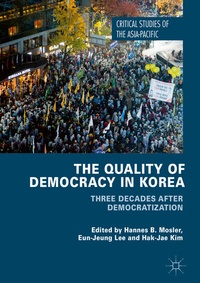 Abbildung von: The Quality of Democracy in Korea - Palgrave Macmillan