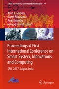 Cover: Proceedings of First International Conference on Smart System, Innovations and Computing - Springer
