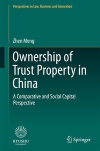 Abbildung von: Ownership of Trust Property in China - Springer