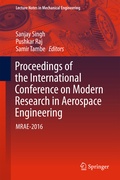 Cover: Proceedings of the International Conference on Modern Research in Aerospace Engineering - Springer