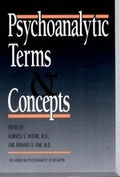 Cover: Psychoanalytic Terms and Concepts - Yale University Press