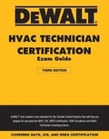 Cover: Dewalt HVAC Technician Certification Exam Guide - 2018 - Dewalt