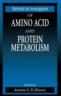 Cover: Methods for Investigation of Amino Acid and Protein Metabolism - CRC Press