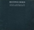 Cover: Multiple Choice - The British Council (English Language publications