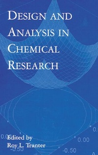 Enlarge image Cover: Design and Analysis in Chemical Research - Blackwell