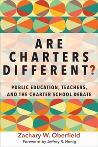 Enlarge image Cover: Are Charters Different? - Harvard Educational Publishing Group