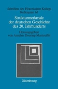 Cover: Strukturmerkmale der deutschen Geschichte des 20. Jahrhunderts - De Gruyter Oldenbourg