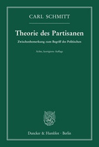 Abbildung von: Theorie des Partisanen. - fibre