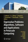Cover: Eigenvalue Problems: Algorithms, Software and Applications in Petascale Computing - Springer