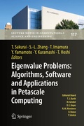 Cover: Eigenvalue Problems: Algorithms, Software and Applications in Petascale Computing - Springer