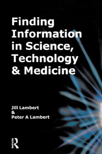 Enlarge image Cover: Finding Information in Science, Technology and Medicine - Europa Publications Ltd