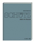 Cover: Der 119. Psalm / Schwanengesang - Carus-Verlag