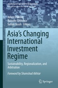 Cover: Asia's Changing International Investment Regime - Springer