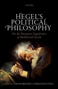 Cover: Hegel's Political Philosophy - OUP eBook