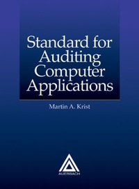 Abbildung von: Standard for Auditing Computer Applications - Auerbach
