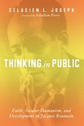 Cover: Thinking in Public - Wipf and Stock Publishers