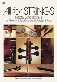 Abbildung von: All for Strings Theory Workbook 1 Violin - Kjos (Neil A.) Music Co ,U.S.