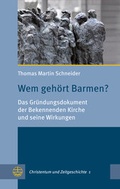Cover: Wem geh&ouml;rt Barmen? - Evangelische Verlagsanstalt