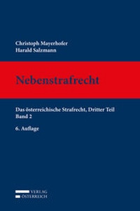 Abbildung von: Nebenstrafrecht - Verlag Österreich
