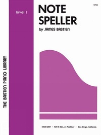 Abbildung von: Note Speller Level 1 - Kjos (Neil A.) Music Co ,U.S.