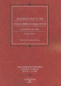 Cover: Readings and Cases on an Introduction to the Anglo-American Legal System - West Academic Press