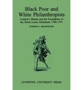 Cover: Black Poor and White Philanthropists - Liverpool University Press