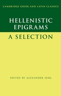 Cover: Hellenistic Epigrams - Cambridge University Press