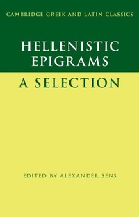 Enlarge image Cover: Hellenistic Epigrams - Cambridge University Press