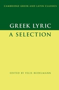 Cover: Greek Lyric - Cambridge University Press