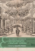 Cover: The Cambridge Companion to Seventeenth-Century Opera - Cambridge University Press