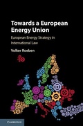 Bild: Towards a European Energy Union - Cambridge University Press