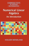 Cover: Numerical Linear Algebra - Cambridge University Press