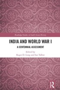 Cover: India and World War I - Routledge