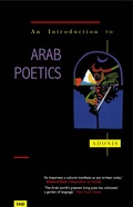 Cover: An Introduction to Arab Poetics - Saqi Books