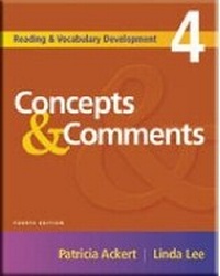 Enlarge image Cover: Reading and Vocabulary Development 4: Concepts & Comments - Cengage ELT