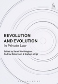 Bild: Revolution and Evolution in Private Law - Hart Publishing